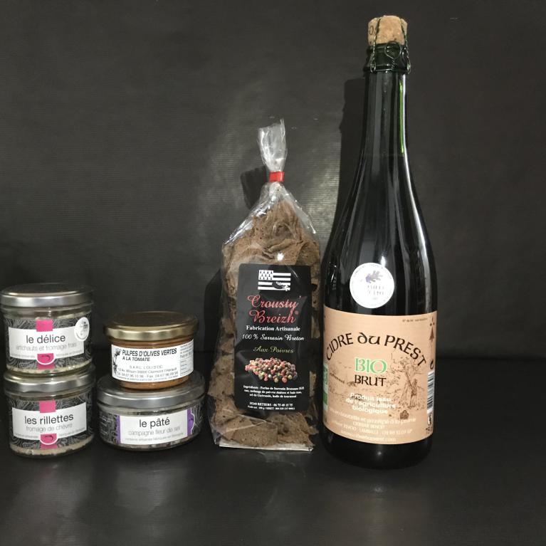 Panier cadeau à 20,00 € TTC